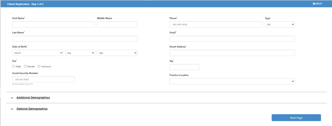 Complete Registration