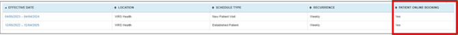 Enable Online Booking