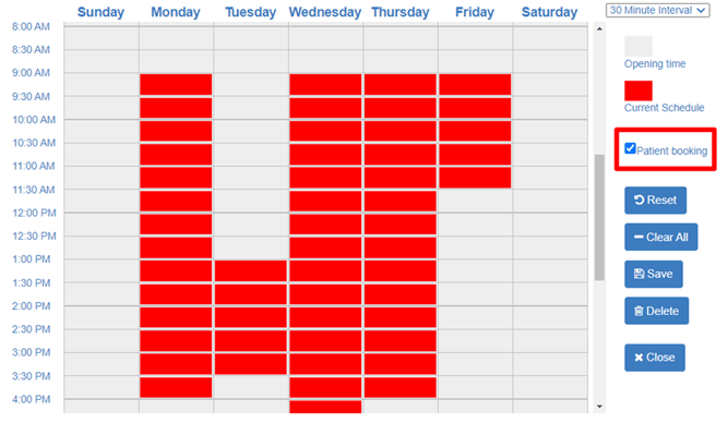 Patient Booking Appointment