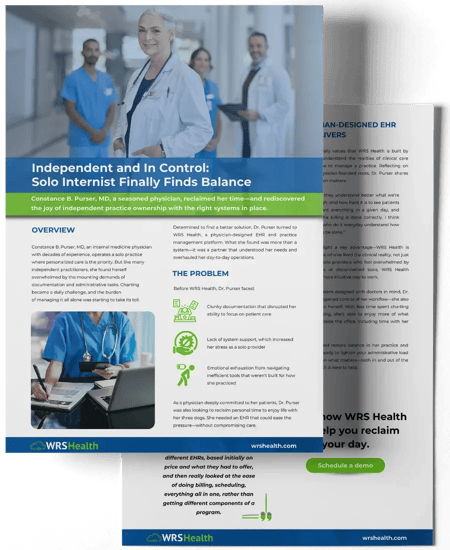 Independent and In Control: Solo Internist Finally Finds Balance