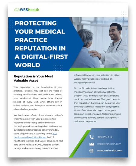 Protecting Your Practice Reputation in a Digital-First World