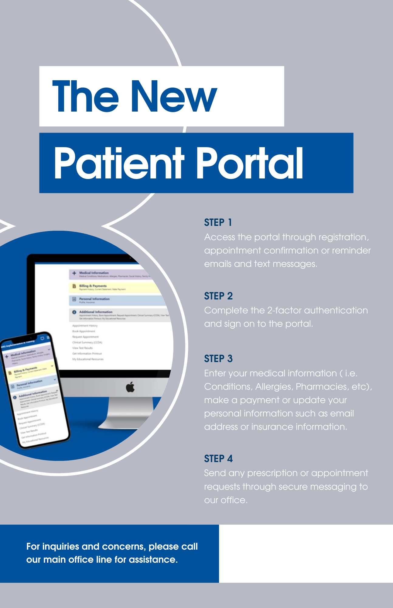 New Patient Portal Flyer