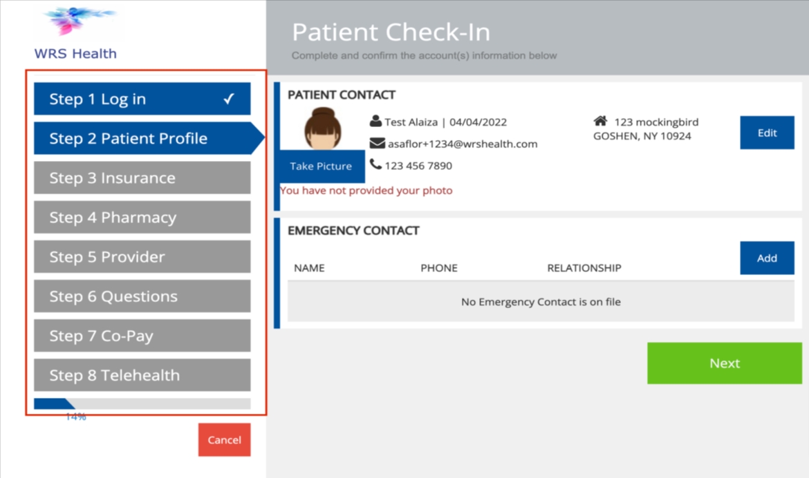 Patient Check-in
