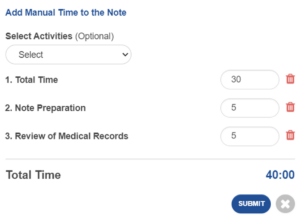 Time-Based Total Time